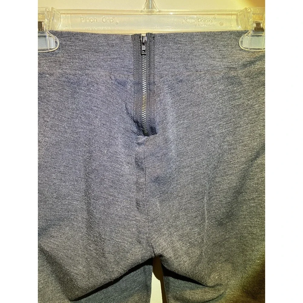 Time Tru Stretch Dress Pants, Pull‎ On Dark Grey, Women's Size XS